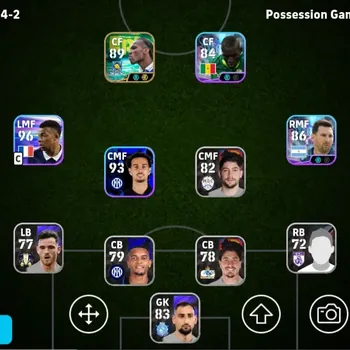 eFootball Accounts Legends & Iconic Players Mobile |PW 2475|Epic Didier Drogba,Shwt LionelMessi NicolasJackson|Coach