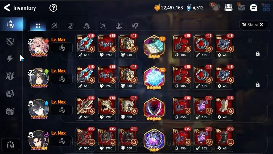 Epic Seven Accounts GLOBAL|UnVerif|6 ML(BM Haste, Belian, WOTM Tenebri image 13