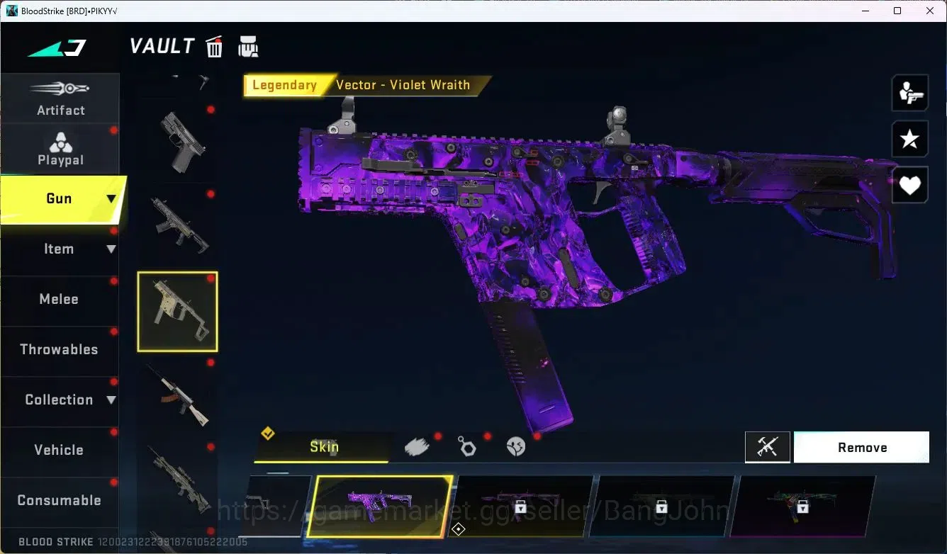Blood Strike Accounts ASIA | 2 7DS: Kar98K,QBZ95|1 ULTRA MELEE|1 ULTRA E image 5