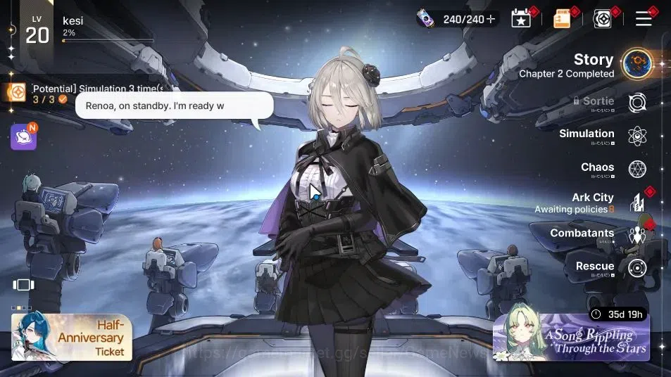 Chaos Zero Nightmare Accounts GLOBAL Lv 40|5 SSR[Yuki+Sign,Adelheid,RinM1,Magna, image 1