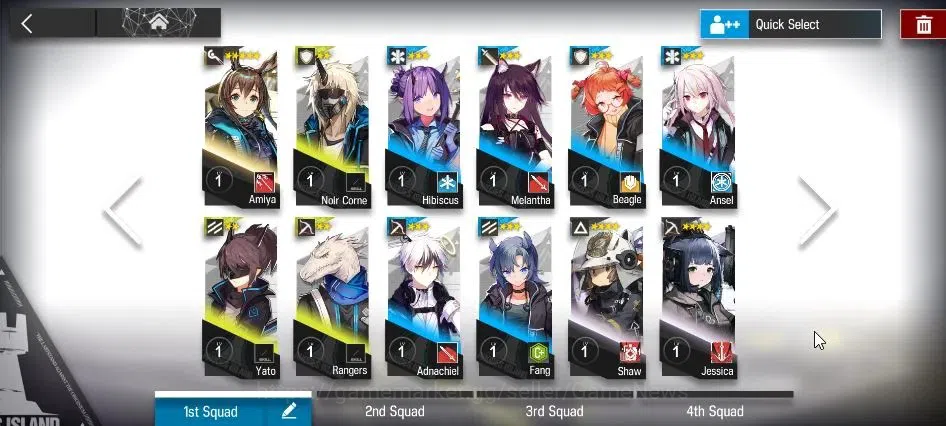 Arknights Accounts Lvl 24|61 OP + 1 Outfit|75,3K Orundum + 109 Origin image 6