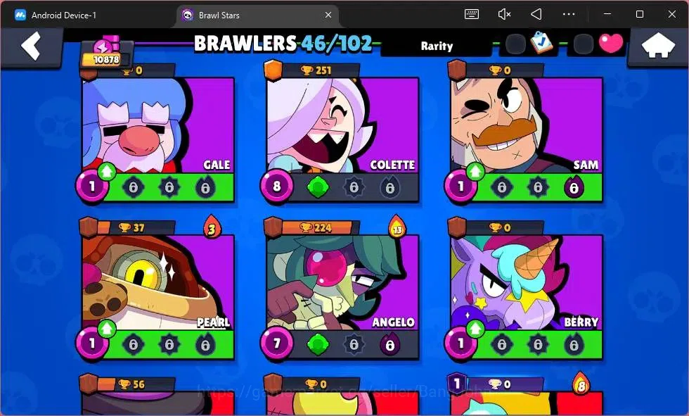 Brawl Stars Accounts Android | 10878 Thropy|46 Brawler|1 Max Hypercharg image 12