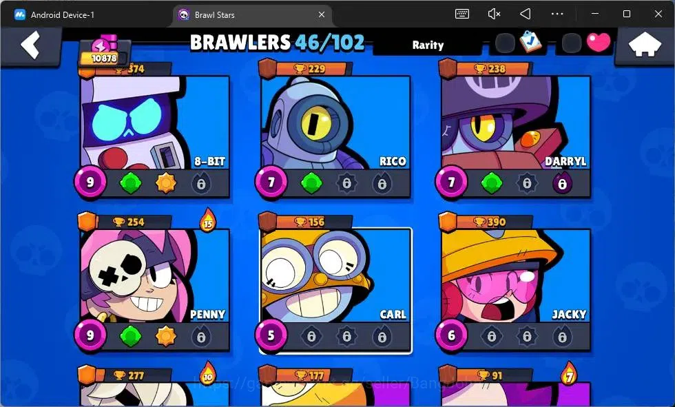 Brawl Stars Accounts Android | 10878 Thropy|46 Brawler|1 Max Hypercharg image 15