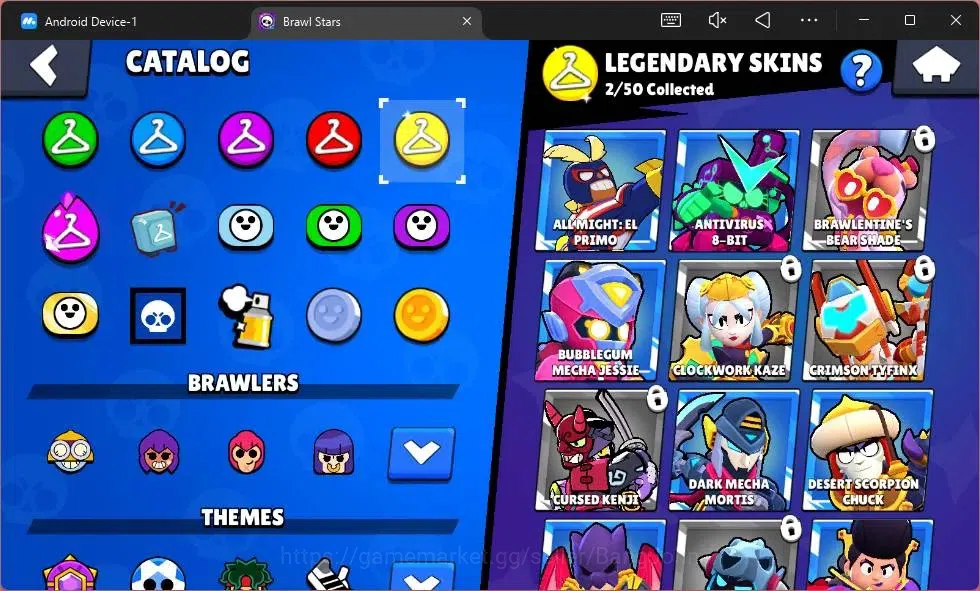 Brawl Stars Accounts Android | 10878 Thropy|46 Brawler|1 Max Hypercharg image 2