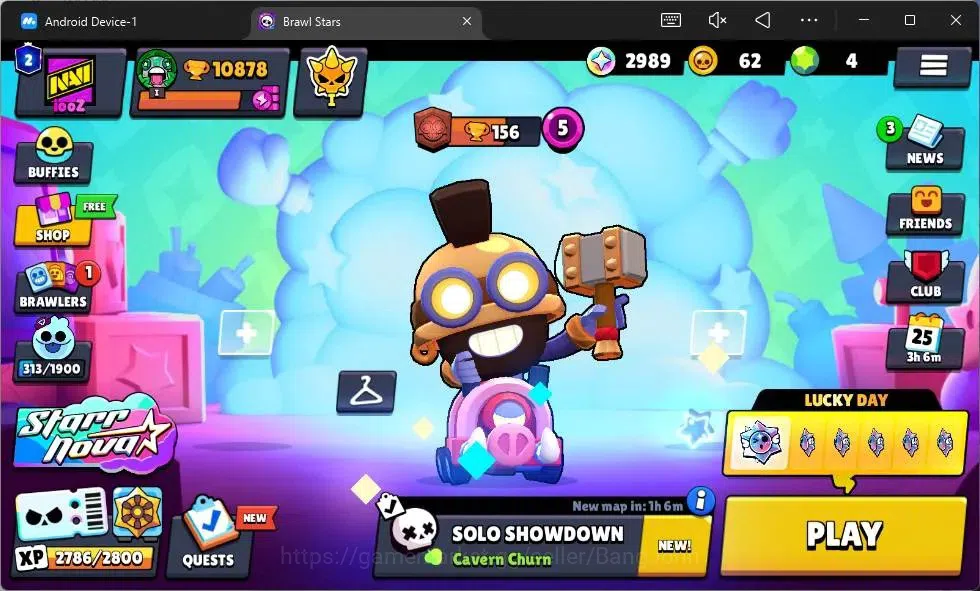 Brawl Stars Accounts Android | 10878 Thropy|46 Brawler|1 Max Hypercharg image 20