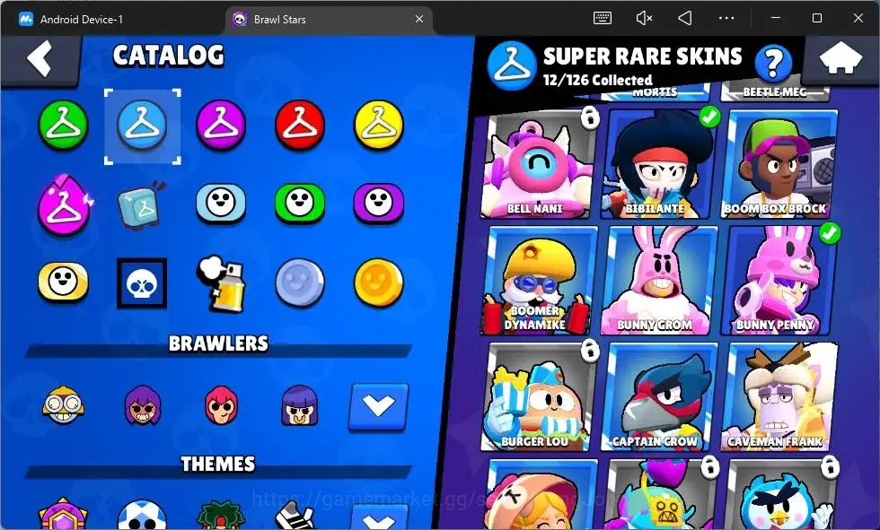 Brawl Stars Accounts Android | 10878 Thropy|46 Brawler|1 Max Hypercharg image 5