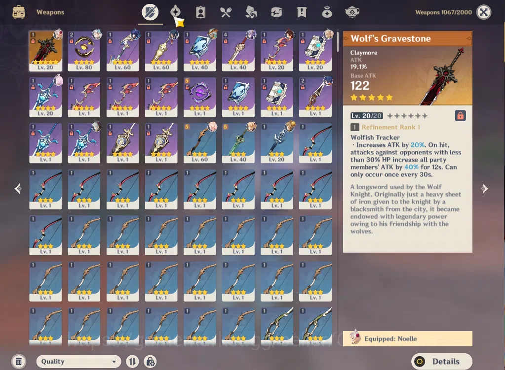 Genshin Impact Accounts ASIA|AR46|2Limited+1(*5Weapon)|Neuvillette,linnea, image 11