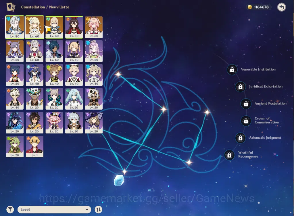 Genshin Impact Accounts ASIA|AR46|2Limited+1(*5Weapon)|Neuvillette,linnea, image 13