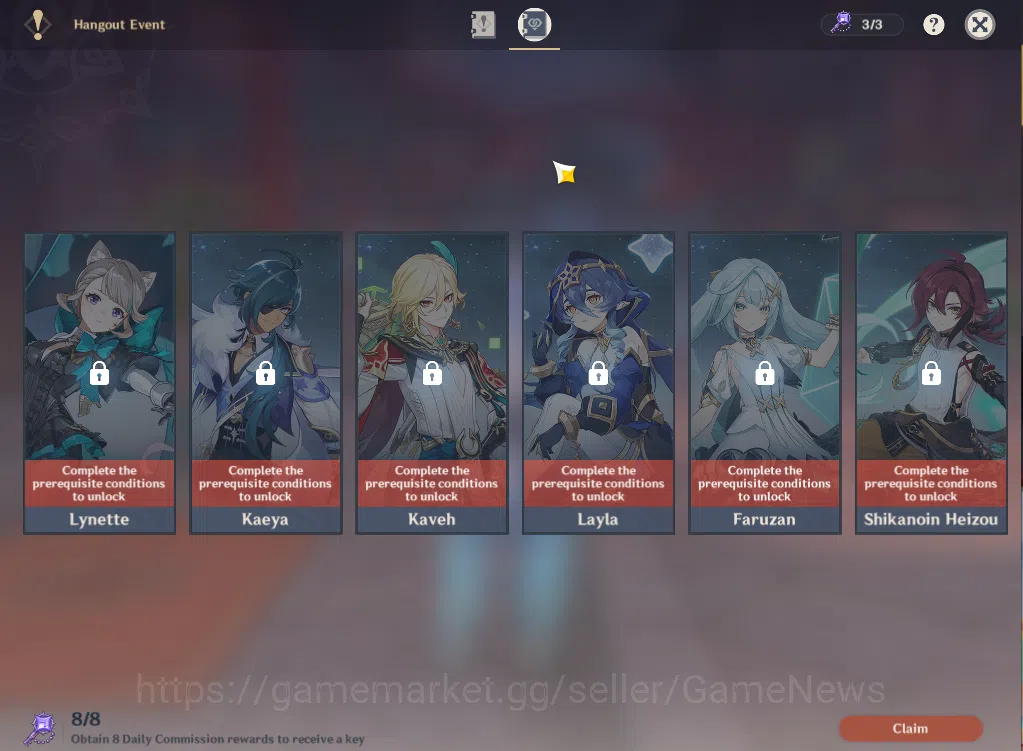Genshin Impact Accounts ASIA|AR46|2Limited+1(*5Weapon)|Neuvillette,linnea, image 3