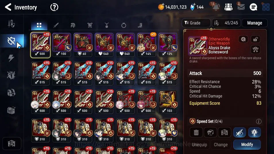 Epic Seven Accounts GBL Unverif|New Era|7 ML(LOTScales,Har setti,WOTM  image 11