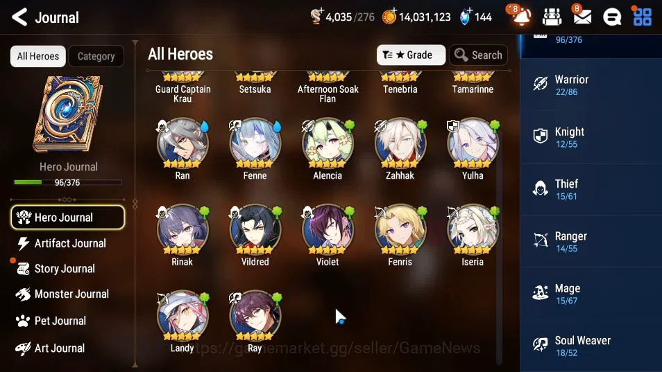 Epic Seven Accounts GBL Unverif|New Era|7 ML(LOTScales,Har setti,WOTM  image 14