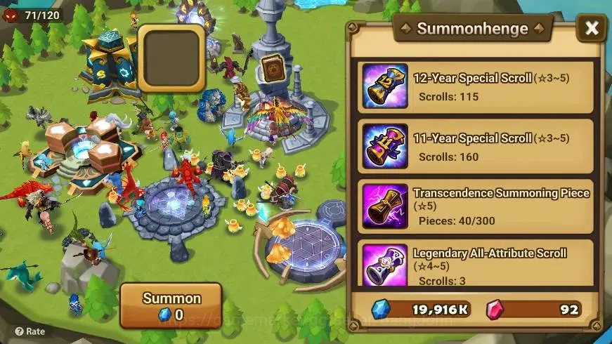 Summoners War: Sky Arena Accounts GLOBAL | NB 5 TESHAR,Starter Gacha 115 12Y+160 11Y image 3