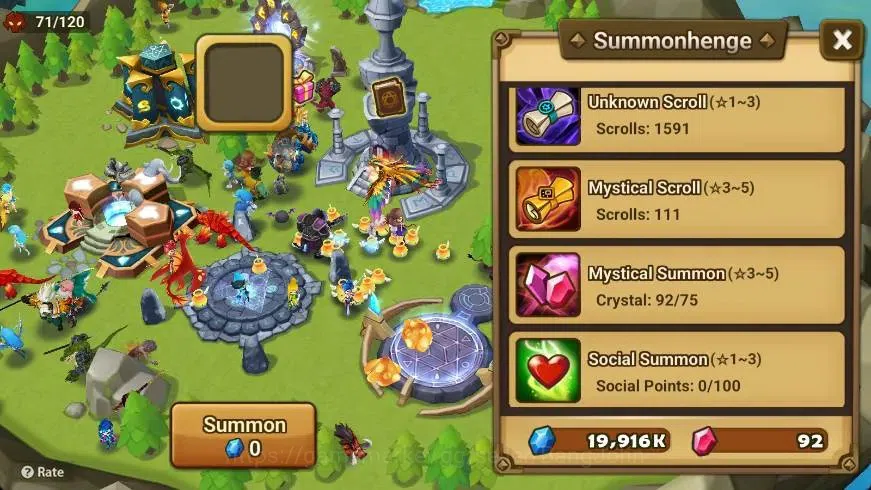 Summoners War: Sky Arena Accounts GLOBAL | NB 5 TESHAR,Starter Gacha 115 12Y+160 11Y image 5