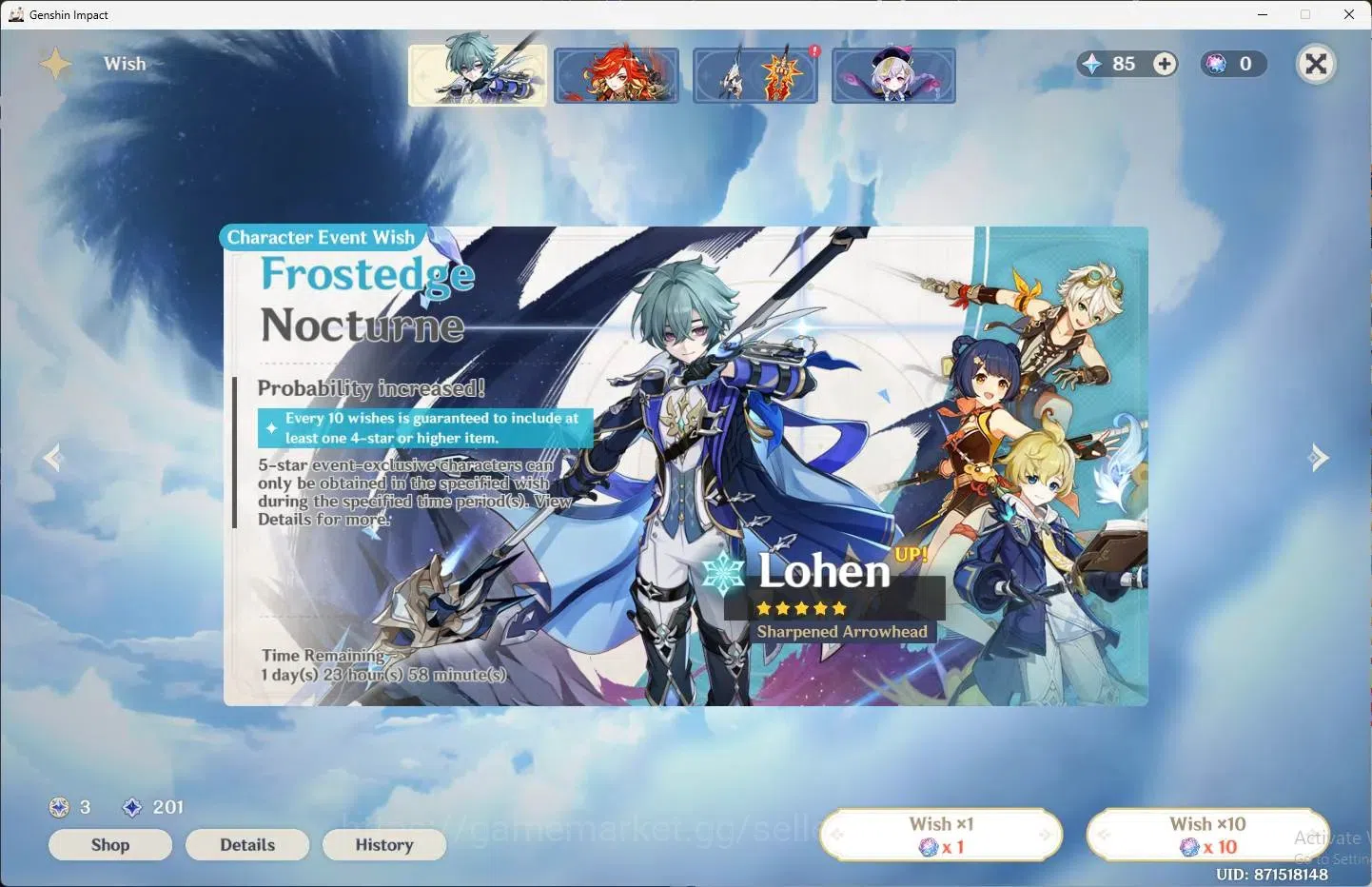 Genshin Impact Accounts Asia|AR 56|7 Limit|Sangonomiya Kokomi,Nahida,Yae M image 7