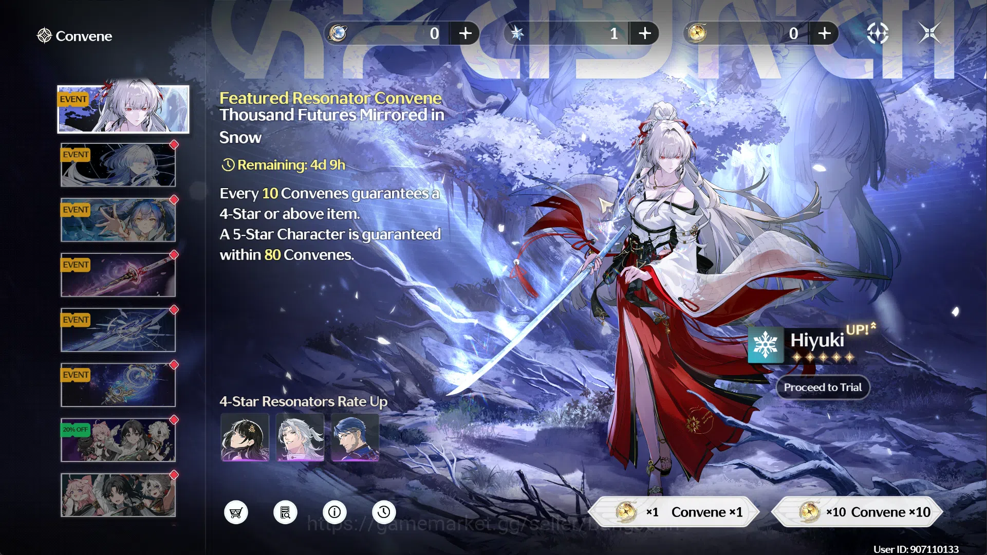 Wuthering Waves Accounts SEA | UL 37 | Starter Lynae RC1 + Sign | RA692B | image 11