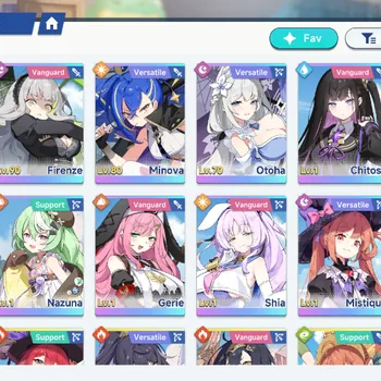 Stella Sora Accounts Global Lv 42|11 SSR, 5 Limited|(Noya T3+Sign, Firenze T1 +Sign, Otoha T1, Chitose, Shia T2, Etc)|5 SSR