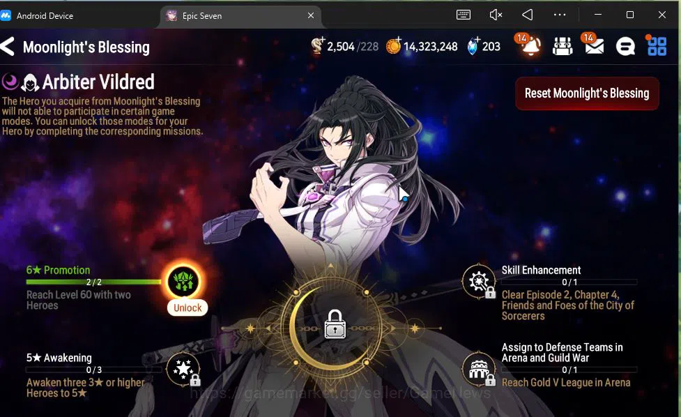 Epic Seven Accounts GLOBAL Unverif|New Era|5 ML(Salome,SP Politis,Arch image 10