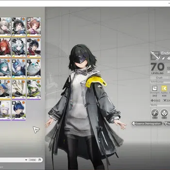 Arknights: Endfield Accounts Asia|Lv55|4 SSR(1 Limited)+8(*6Weapon)|(Arcane+Sign)|60k Oro|4 Wp