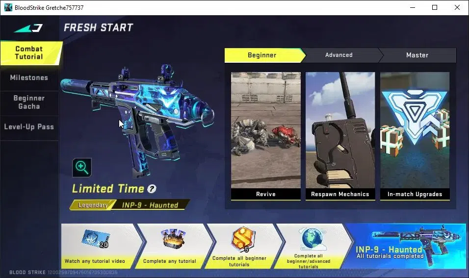 Blood Strike Accounts ASIA|Starter|ULTRA ETHAN-Raid Mask|4 Legendary[P90 image 12