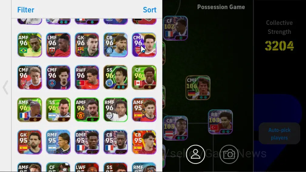 eFootball Accounts Legends & Iconic Players Android|17 Epic (Johan Cruyff,Lothar Matthaus,Andres Iniesta,Jordi Alba,Albert 3