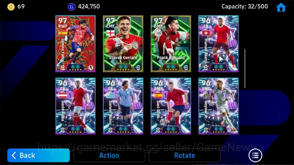 eFootball Accounts Legends & Iconic Players Android|17 Epic (Johan Cruyff,Lothar Matthaus,Andres Iniesta,Jordi Alba,Albert 6