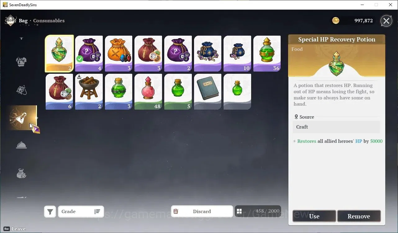 The Seven Deadly Sins: Origin Accounts SEA|Lvl 41|8 SSR|EscanorP6,MeliodasP5,MannieP5,Gui image 16