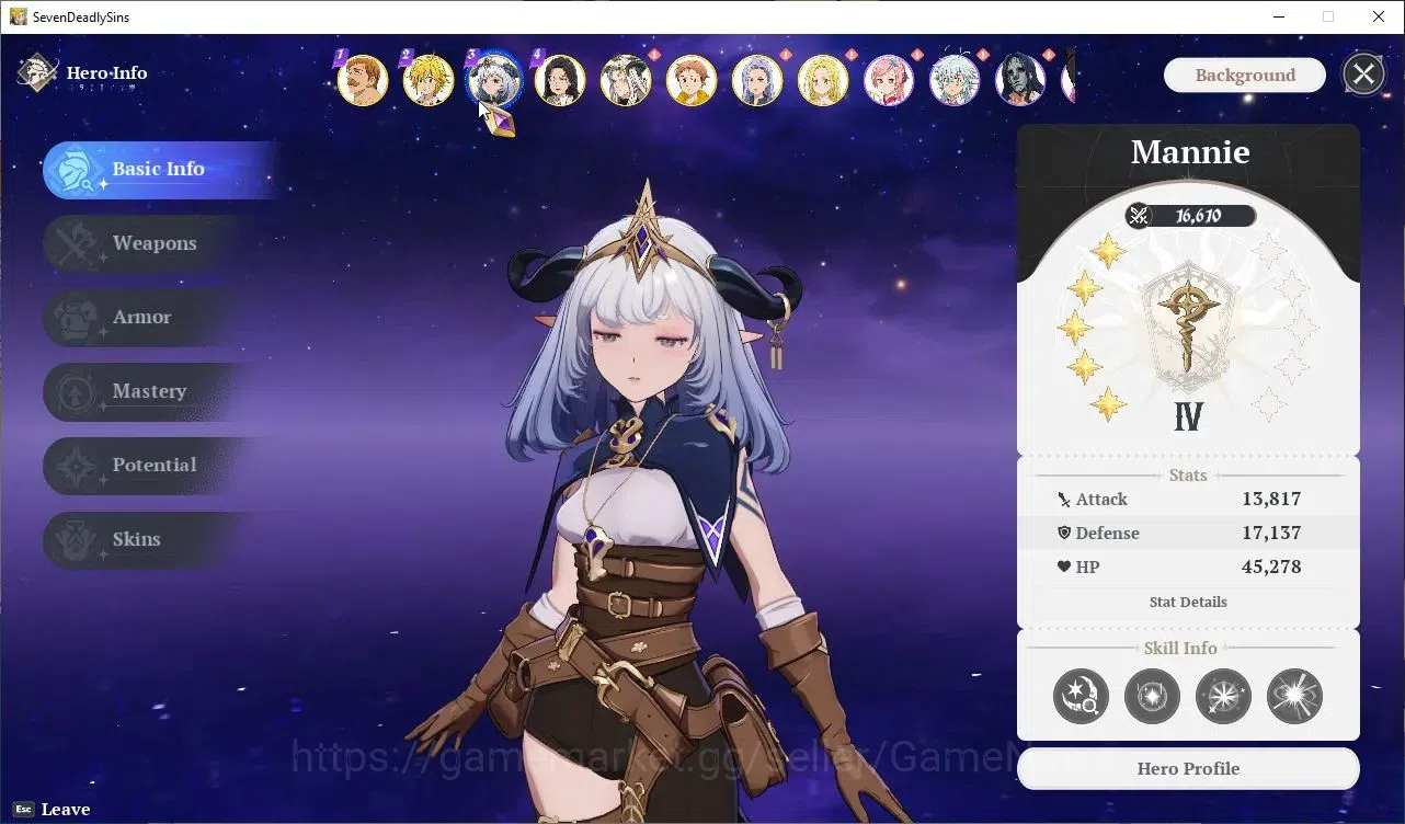 The Seven Deadly Sins: Origin Accounts SEA|Lvl 41|8 SSR|EscanorP6,MeliodasP5,MannieP5,Gui image 4
