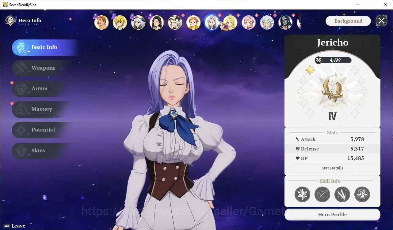 The Seven Deadly Sins: Origin Accounts SEA|Lvl 41|8 SSR|EscanorP6,MeliodasP5,MannieP5,Gui image 6