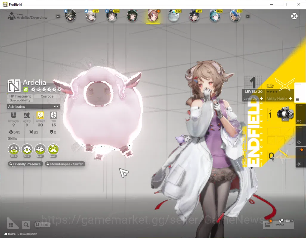 Arknights: Endfield Accounts NA/EU|Lv2|Fresh Starter|SSR2(1Limit)+2(*6WP)|Zhuan image 8