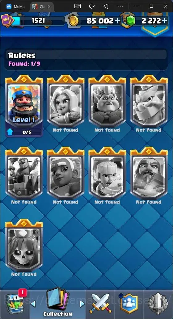 Clash Royale Accounts Mobile|CL 1521|KTL 15|Trophy 10653|121 Cards|1 Max image 19