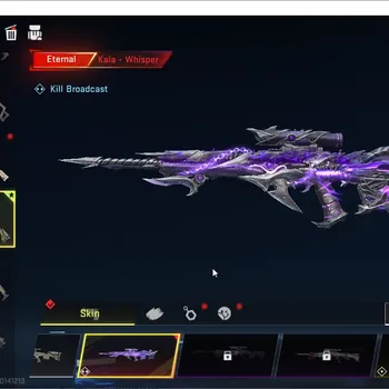 Blood Strike Accounts Collab Skin ASIA|1 ETERNAL: Kala-Whisper Lv2|1 ULTRA Galil-Knigh|1 LEGENDARY Gun|Check