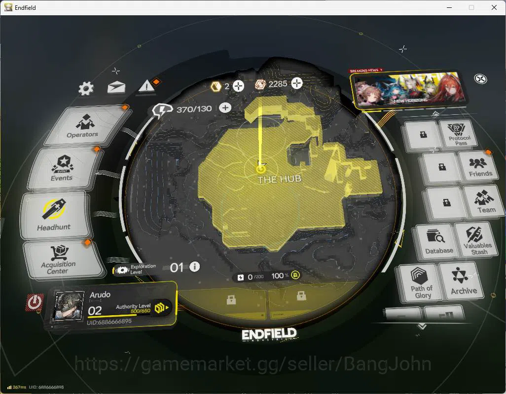 Arknights: Endfield Accounts NA EU | starter fresh | Ember, laevatain, Ardelia, Lifeng, WP 6s 4 | for sign n detai check SS 2