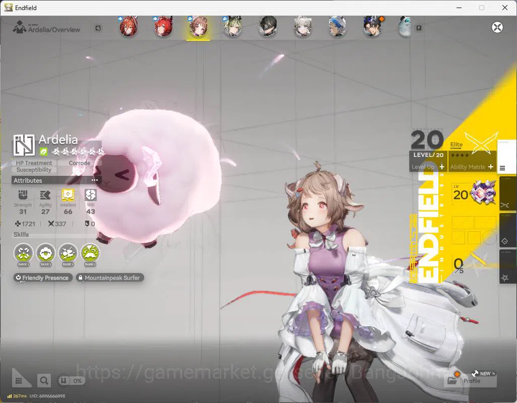 Arknights: Endfield Accounts NA EU | starter fresh | Ember, laevatain, Ardelia, Lifeng, WP 6s 4 | for sign n detai check SS 7