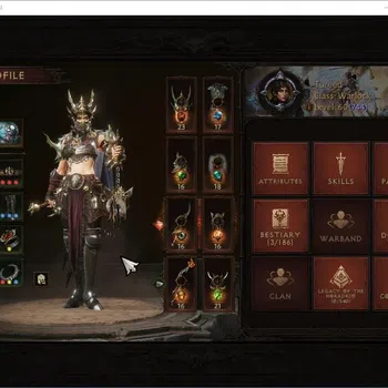 Diablo Immortal Accounts High-End SA-OZA |60 (744) Warlock-Vanquisher|CR 42K|Reso 570|Inferno IV|Skitterwight Lv 30|CS