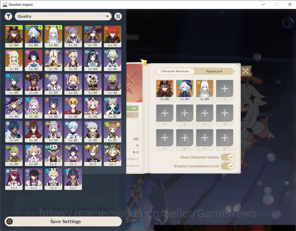 Genshin Impact Accounts ASIA|AR 45|3 Limited +1(*5Weapon)| (Zibai,Furina,H image 2