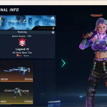 Blood Strike Accounts Collab Skin ASIA |Ultra Melee: Talon Knife-Scythe|Bleach Striker Ethan|1 Eva Gun|4 Ultra Gun|3 Ultra