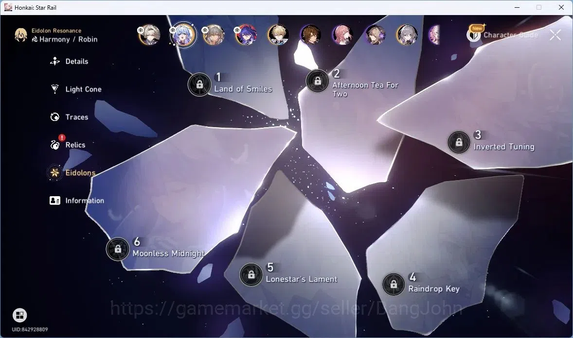 Honkai Star Rail Accounts ASIA | TL 29 | 4 LIMIT | FIREFLY | ROBIN | HUO HUO image 14