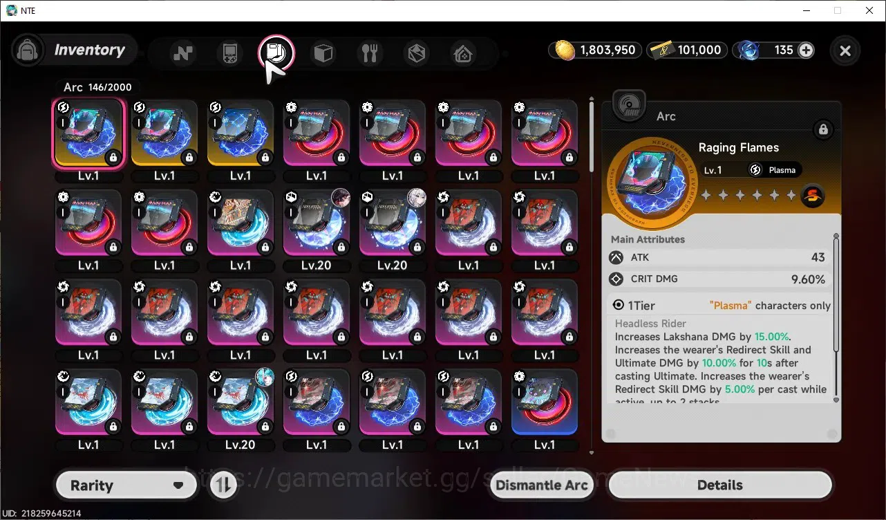 Neverness to Everness Accounts GLOBAL America|HL 20|4 SSR[Hotori+Outfit,Lacrimosa image 17