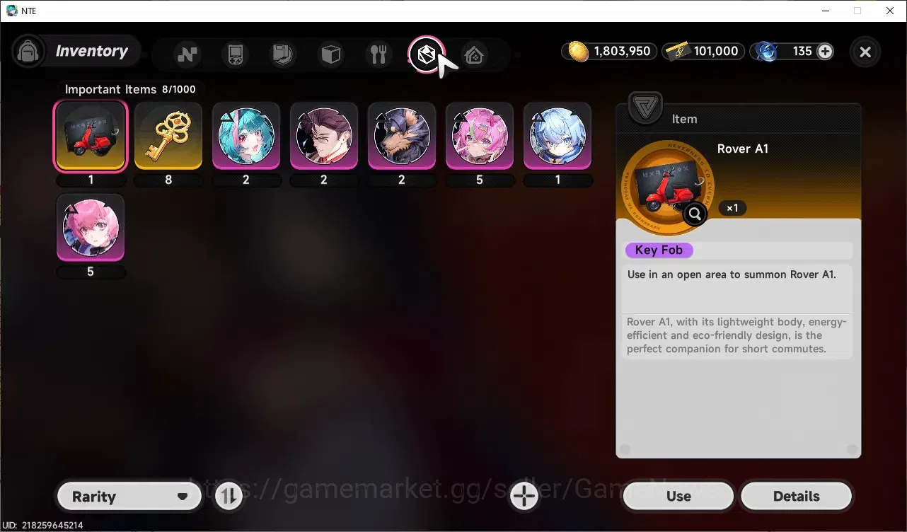 Neverness to Everness Accounts GLOBAL America|HL 20|4 SSR[Hotori+Outfit,Lacrimosa image 18
