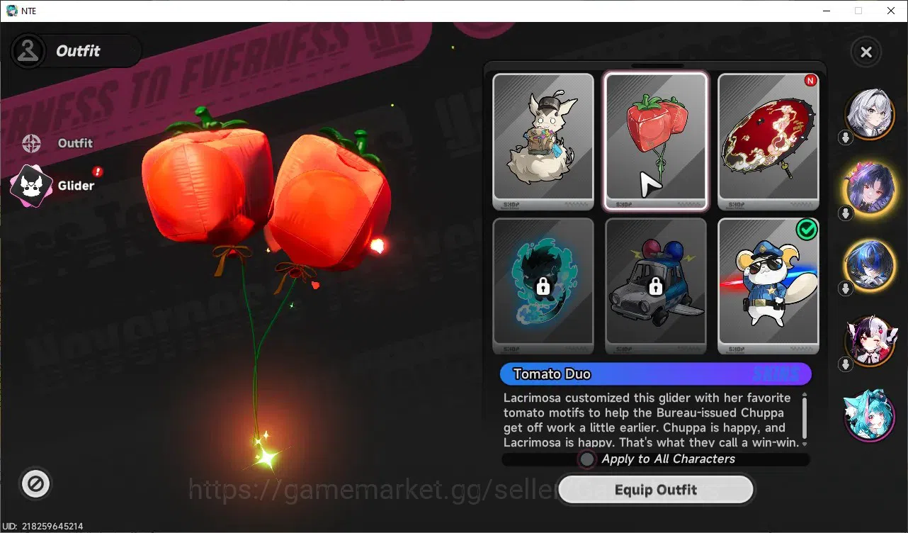 Neverness to Everness Accounts GLOBAL America|HL 20|4 SSR[Hotori+Outfit,Lacrimosa image 7