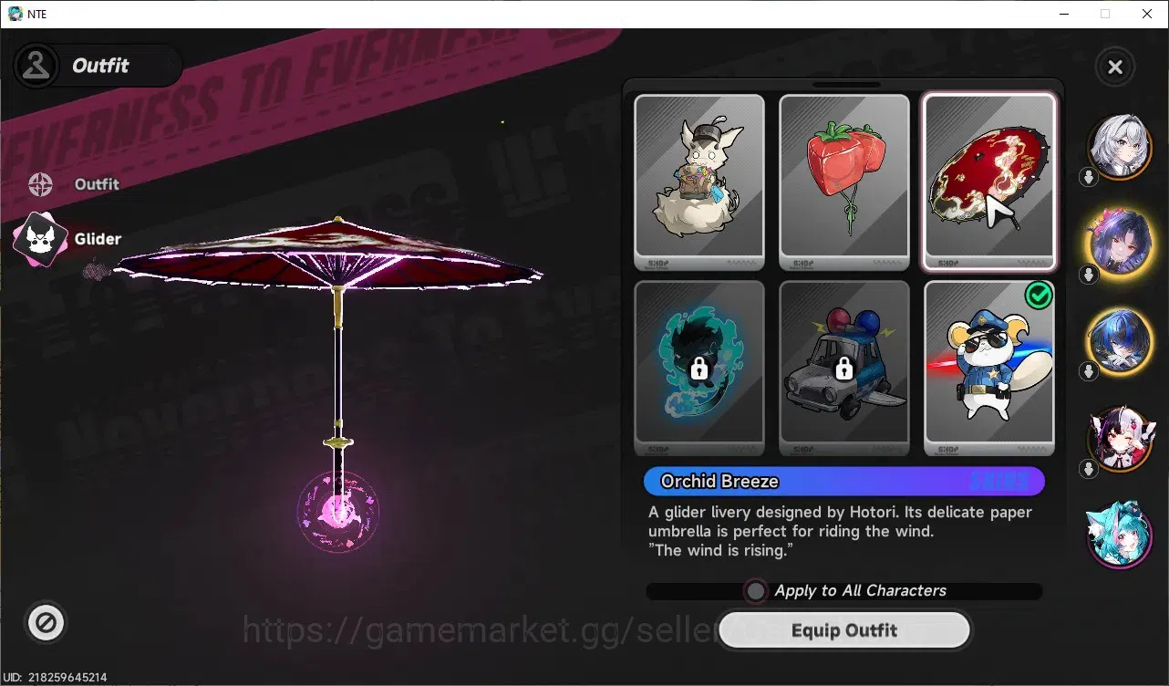 Neverness to Everness Accounts GLOBAL America|HL 20|4 SSR[Hotori+Outfit,Lacrimosa image 8
