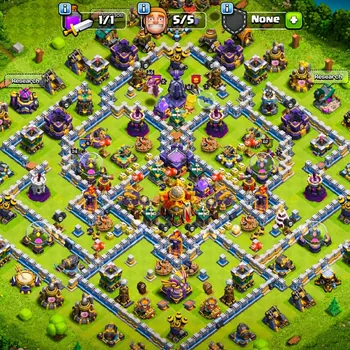 Clash of Clans Accounts High-End TH 16 ➤BUYER MAIL TRANSFER➤BEST WALL AND DEFENCE EVERYTHING GOOD➤HERO: 61/62/44/40/24 [FAST