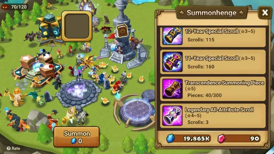 Summoners War: Sky Arena Accounts Starter GLOBAL | NB 5 TESHAR,Starter Gacha 115 12Y+160 11Y Scrool, 3 Legendary All 3