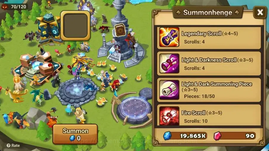 Summoners War: Sky Arena Accounts Starter GLOBAL | NB 5 TESHAR,Starter Gacha 115 12Y+160 11Y Scrool, 3 Legendary All 4