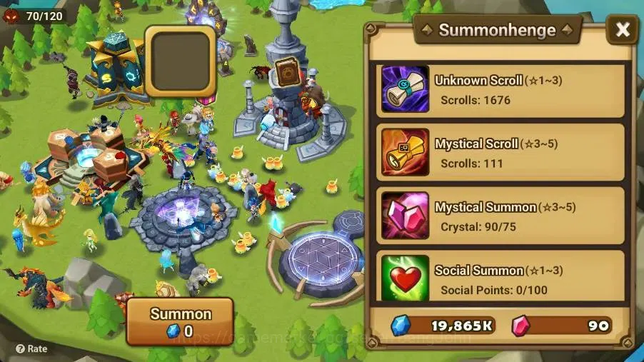 Summoners War: Sky Arena Accounts Starter GLOBAL | NB 5 TESHAR,Starter Gacha 115 12Y+160 11Y Scrool, 3 Legendary All 5