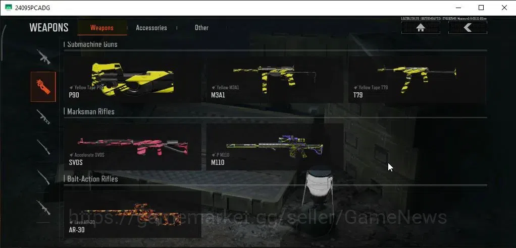 Arena Breakout Accounts High Value MOBILE|Lvl 30|SV 35.5M|CV 32M|RS AKM,QS AKS-74U,Maelstrom AUG,WP AR-57,GM AK-12,QS 6