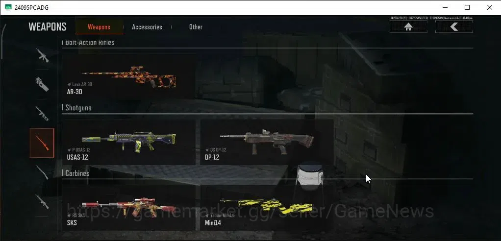 Arena Breakout Accounts High Value MOBILE|Lvl 30|SV 35.5M|CV 32M|RS AKM,QS AKS-74U,Maelstrom AUG,WP AR-57,GM AK-12,QS 7