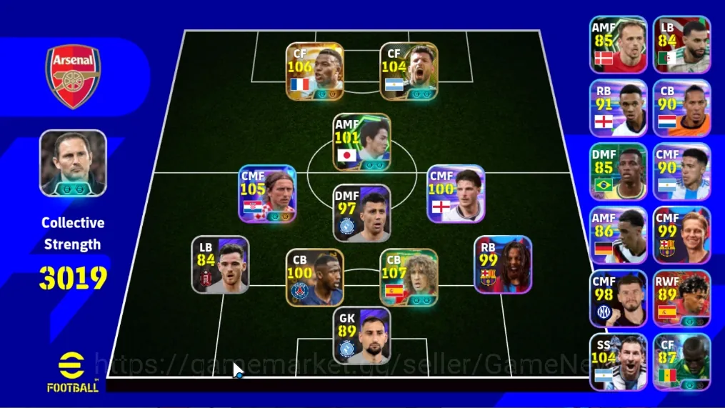 eFootball Accounts Mid-Tier Android|Power 3019|BigTime Kylian Mbappe|Epic Carles Puyol,Sergio Aguero,Ono Shinji|6 ShowTime 1