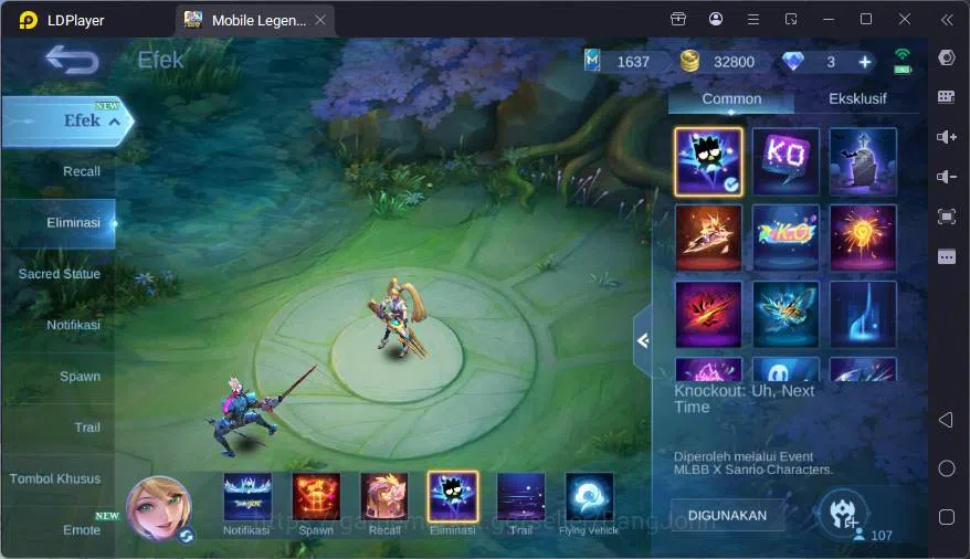 Mobile Legends: Bang Bang Accounts GLOBAL|Hero 107|Skin 251|Prime Granger+Yz,Sanrio F image 17