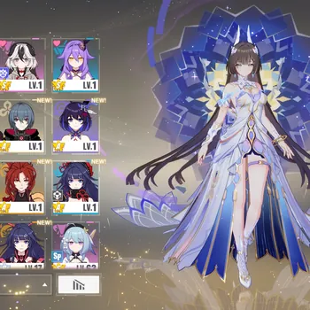 Honkai Impact 3rd Accounts Mid-Game SEA|Lv 72|2 Fullset (Dreamseeker HoTime,Coralie VB),Elysia HoHe 3/4,Etc|1 Box
